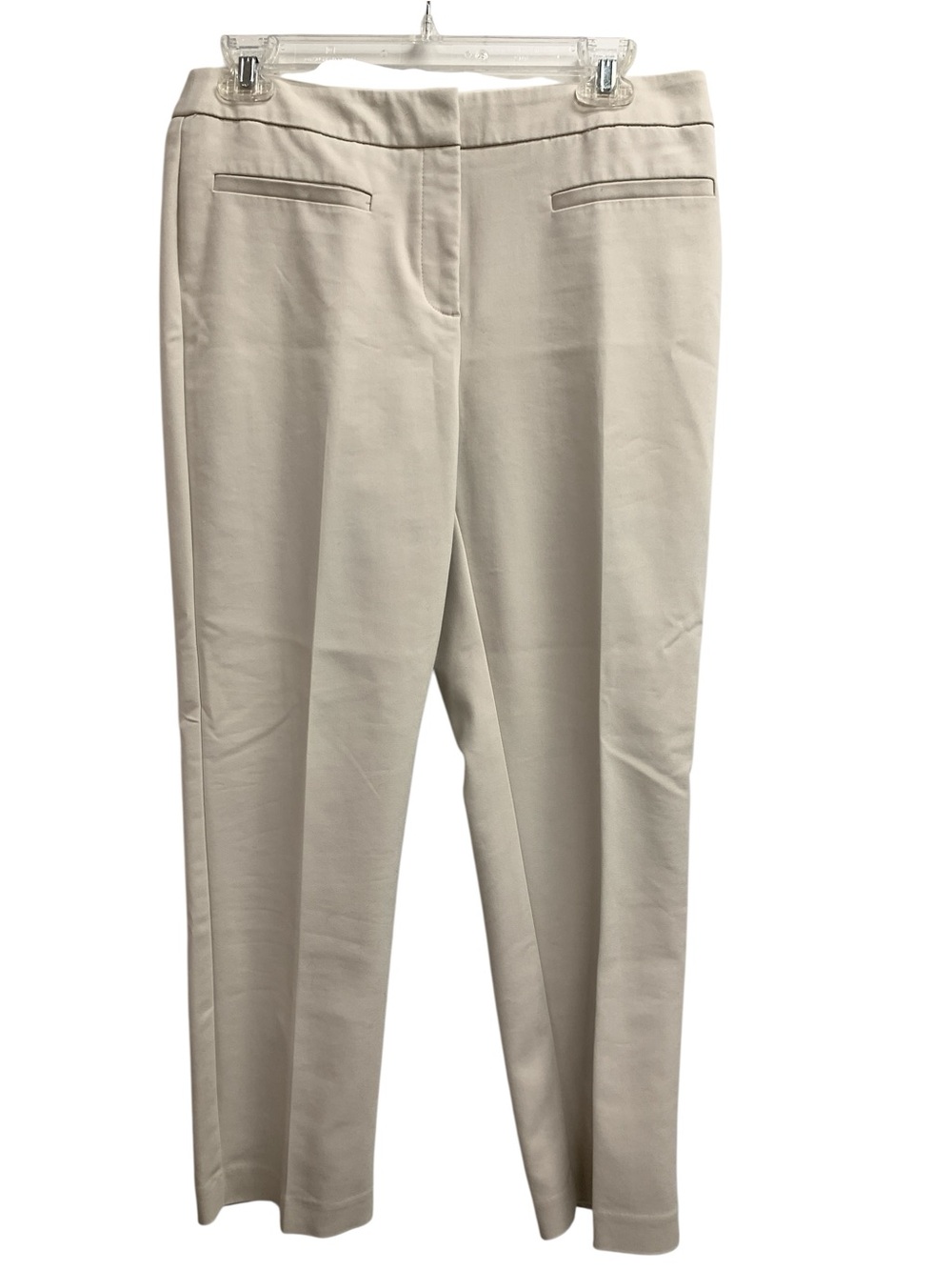 Chico's Light Beige Straight-Leg Dress Pants Size XS